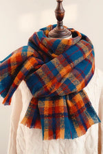 Nikkimoda Classic Plaids Shawl Scarf